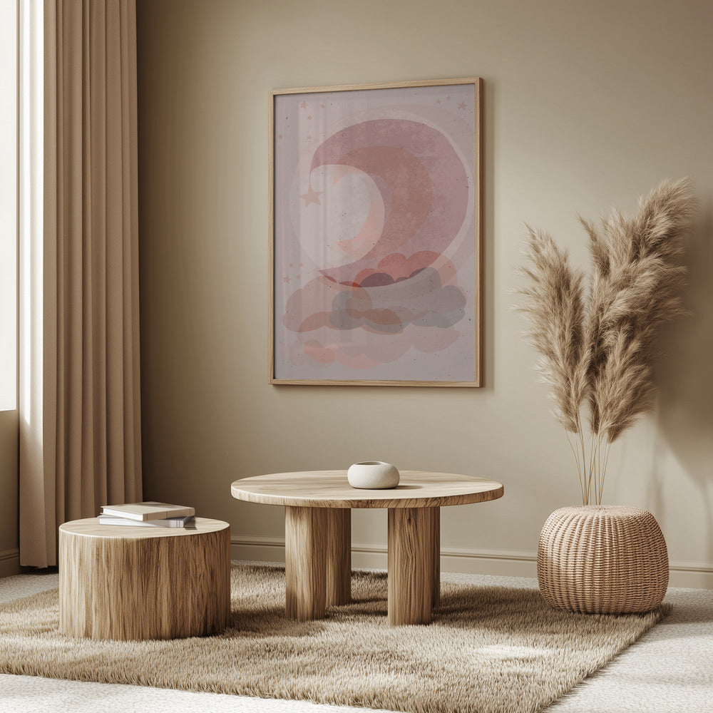 Gentle Moon Poster